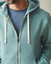 Men's Midweight Full Zip - Blue Mineral